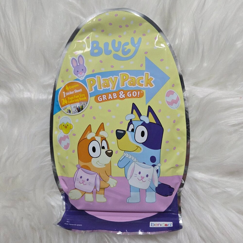 Bluey Play Pack Grab & Go Easter Set